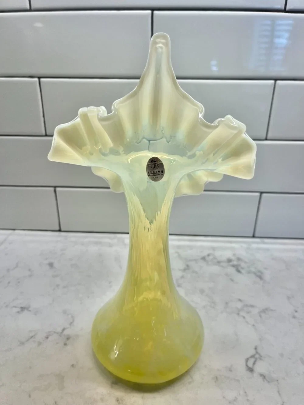 Fenton Yellow Vaseline Uranium 